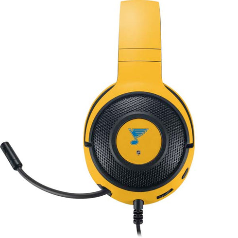 NHL St. Louis Blues Solid Background Razer Kraken X Skin